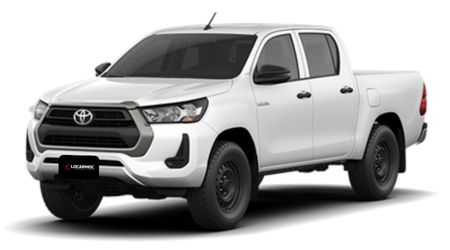 GM S10 (AUT_MANUAL), MITSUBISHI L200 (AUT_MANUAL), TOYOTA HILUX CD STD (MANUAL) OU SIMILAR_ - Categoria D+ - Caminhonetes Abertas 4x4 Automáticas