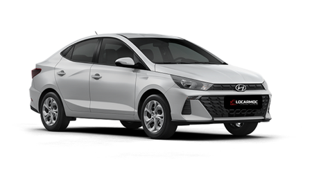 HYUNDAI HB20S 1.0, GM ONIX 1.0, FIAT CRONOS 1.0 OU SIMILAR_ - Categoria B - Carros Sedã com ar e direção